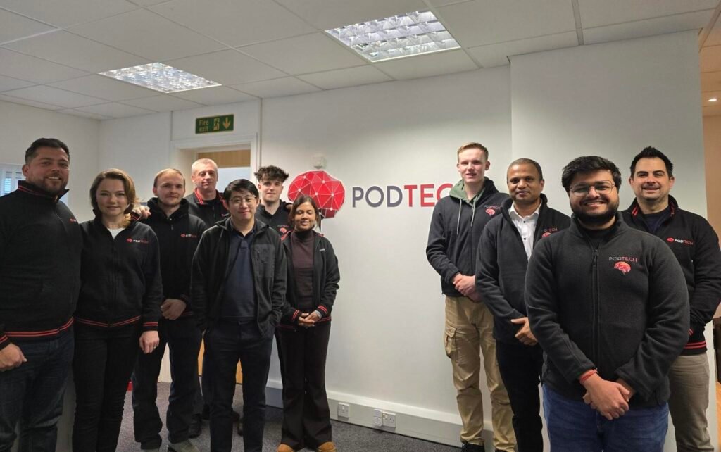 PODTECH Milton Keynes office in United Kingdom - Led from the UK, our teams provide end-to-end software development capability across multiple delivery streams.